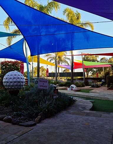 Commercial Shade Sails - C+C Wilson Builders Nathalia Victoria