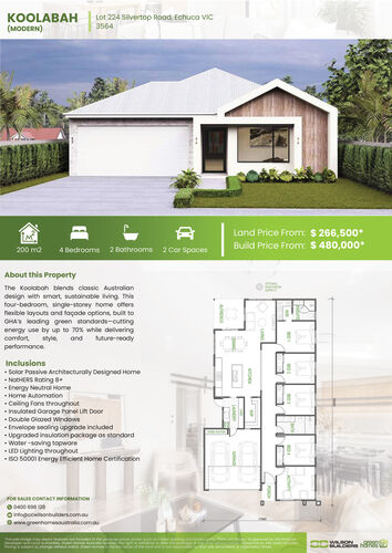 Koolabah - Lot 224 Silvertop Road Echuca VIC 3564