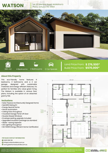 Watson - Lot 212 Meranti Road McMahon+39s Place McMahon+39s Place Echuca VIC 3564