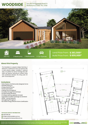 Woodside - Lot 250 Stringybark Road in McMahons Creek VIC 3799