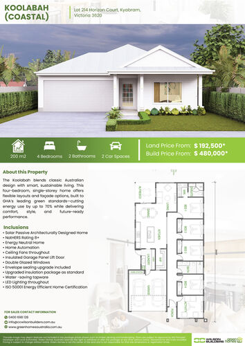 KOOLABAH - Lot 214 Horizon Court Kyabram