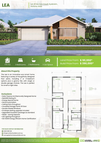 LEA - Lot 211 Horizon Court Kyabram