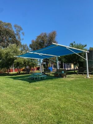 Cantilever Shade Sail - C&C Wilson Builders