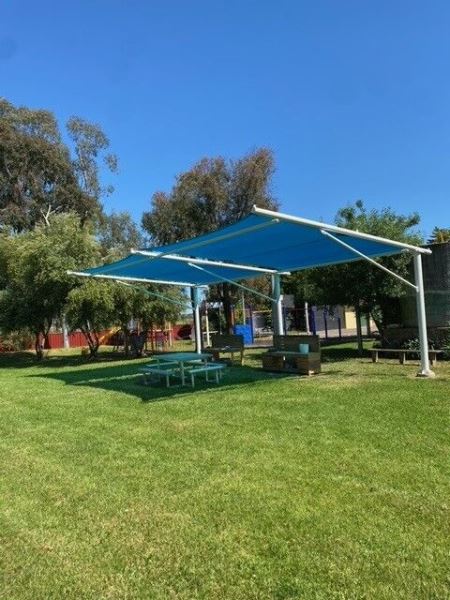 Cantilever Shade Sail - C&C Wilson Builders