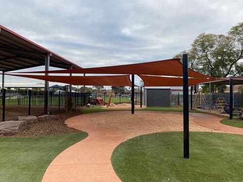 Commercial Shade Sail Projects - C + C Wilson Builders Nathatlia