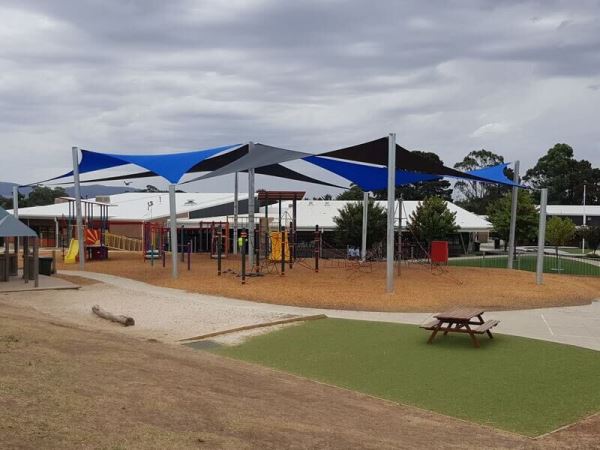 Commercial Shade Sail Projects - C + C Wilson Builders Nathatlia