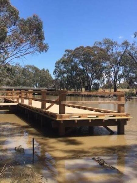 Nathalia Fishing Platform - C + C Wilson Builders